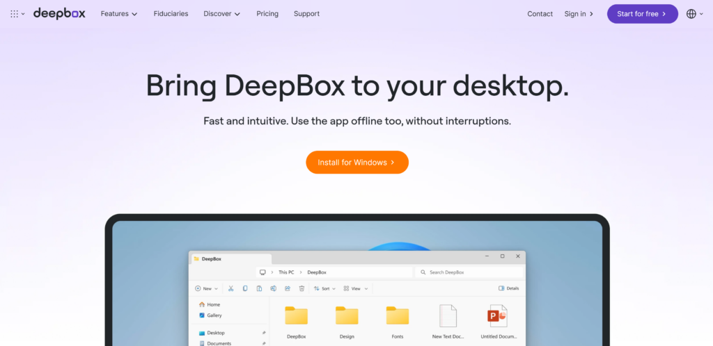 Install and set up DeepBox Drive - Support